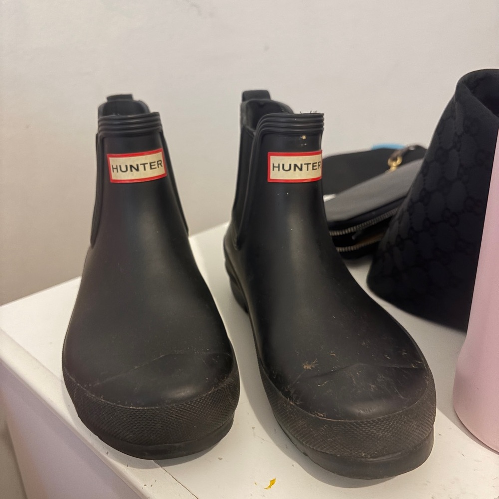 Hunter Classic Black Rain Boots